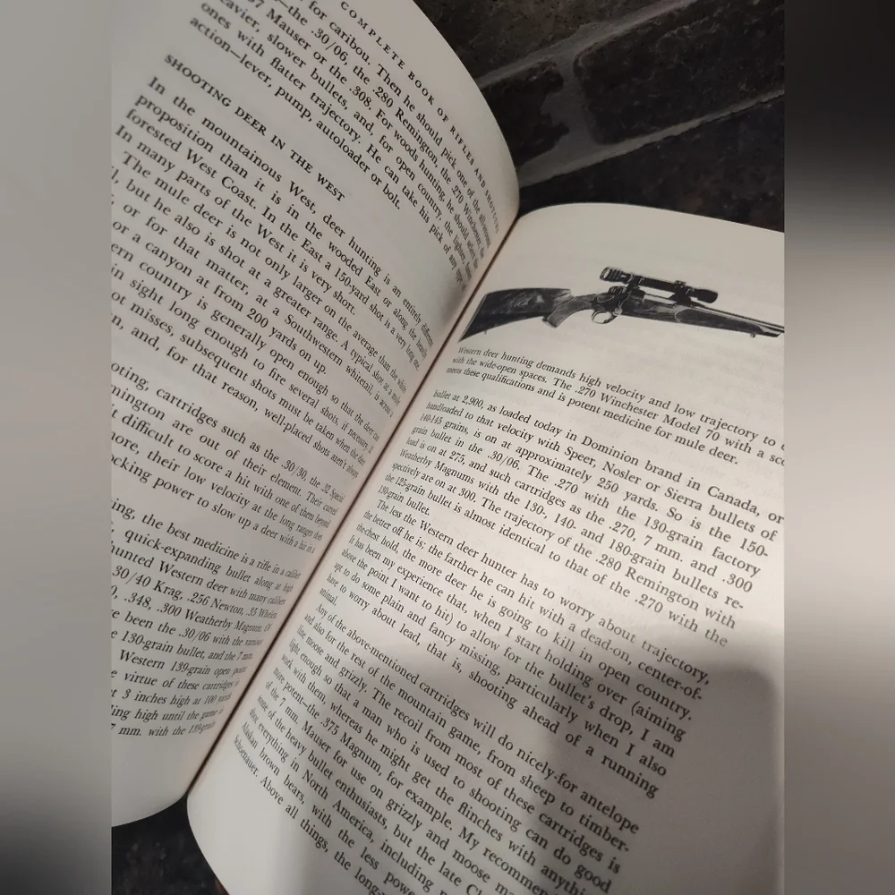 Complete Book of Rifles and Shotguns by Jack O'Connor For Outdoor Life